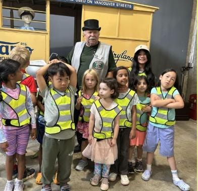 Children on a supervised field trip at Kidspot Surrey