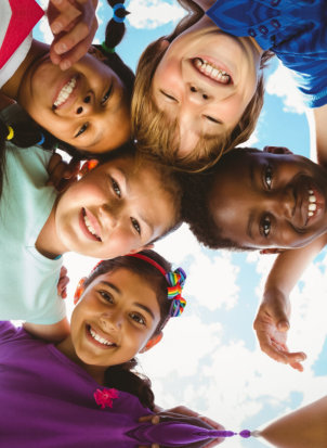 Happy children at North FleetWood Montessori